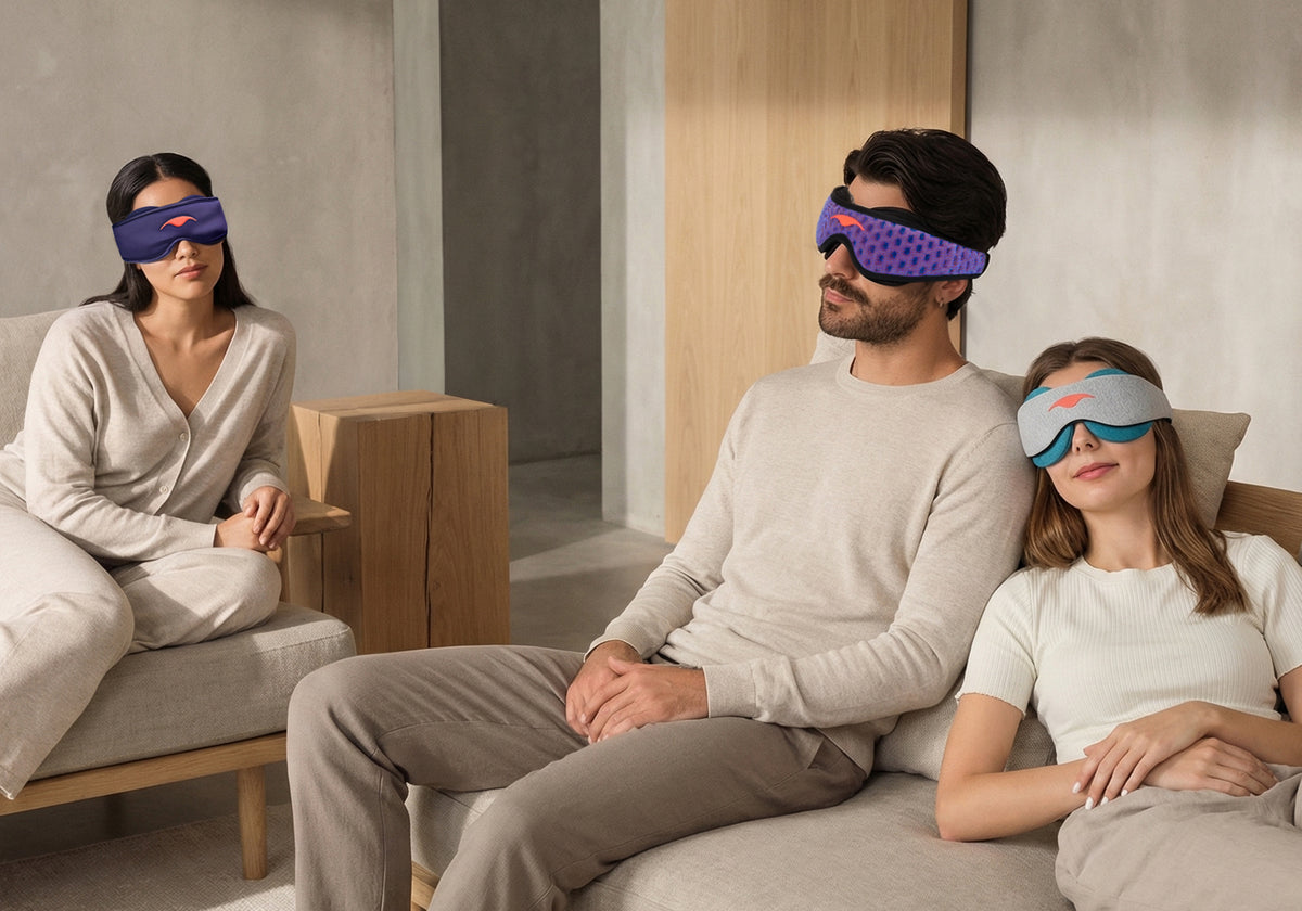 Better, deeper sleep. Times three.