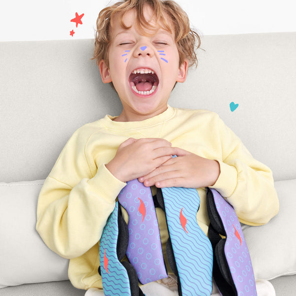 2 bold colors to make bedtime more exciting