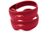 Manta SILK Sleep Mask DUO - Cherry Red