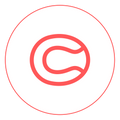 C-shaped eye cups icon